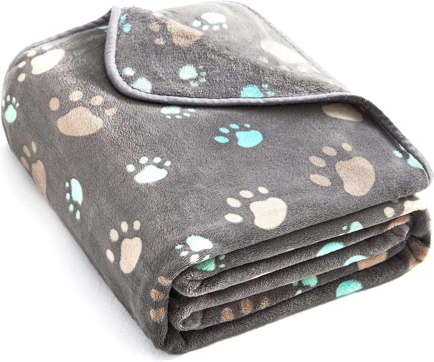 KUTKUT 350 GSM Luxurious Dog Blanket, Super Soft Warm Fluffy Microplush Flannel Pet Blanket for Small Medium Large Dogs and Cats, Warm Soft Sleep Mat for Pets Cage Liners Blanket-Blanket-kutkutstyle